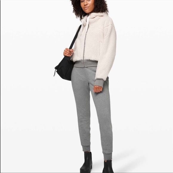 Lululemon Teddy Bear Reversible Zip Jacket/Hoodie - Picture 4 of 13